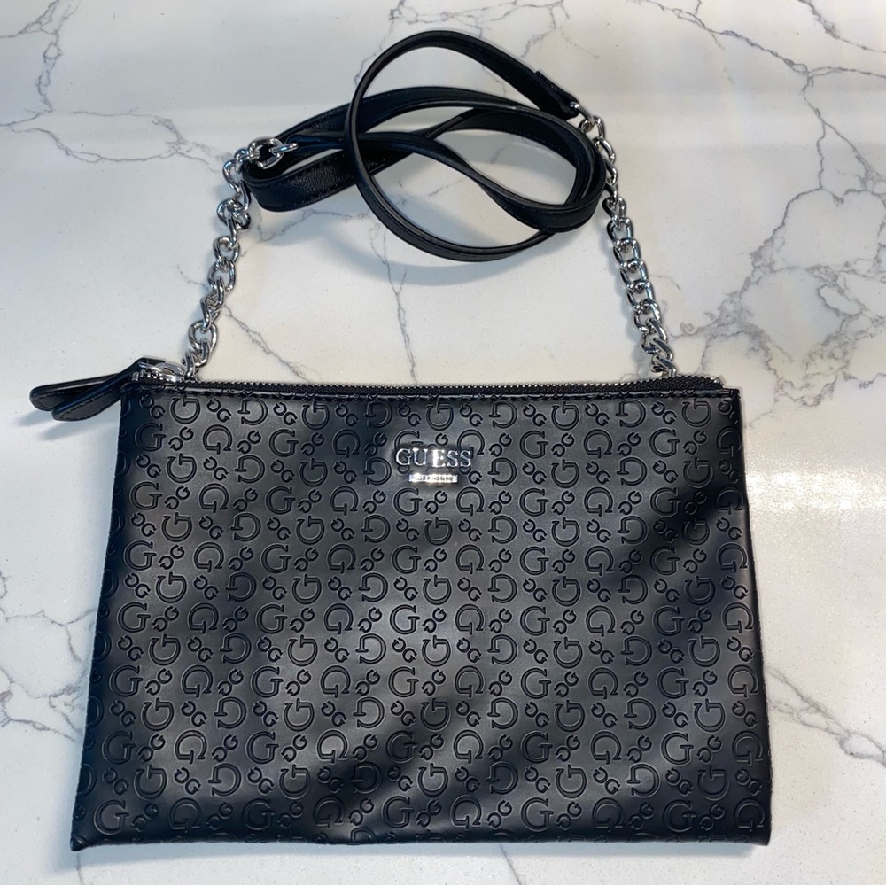 Guess Black Crossbody Bag Purse